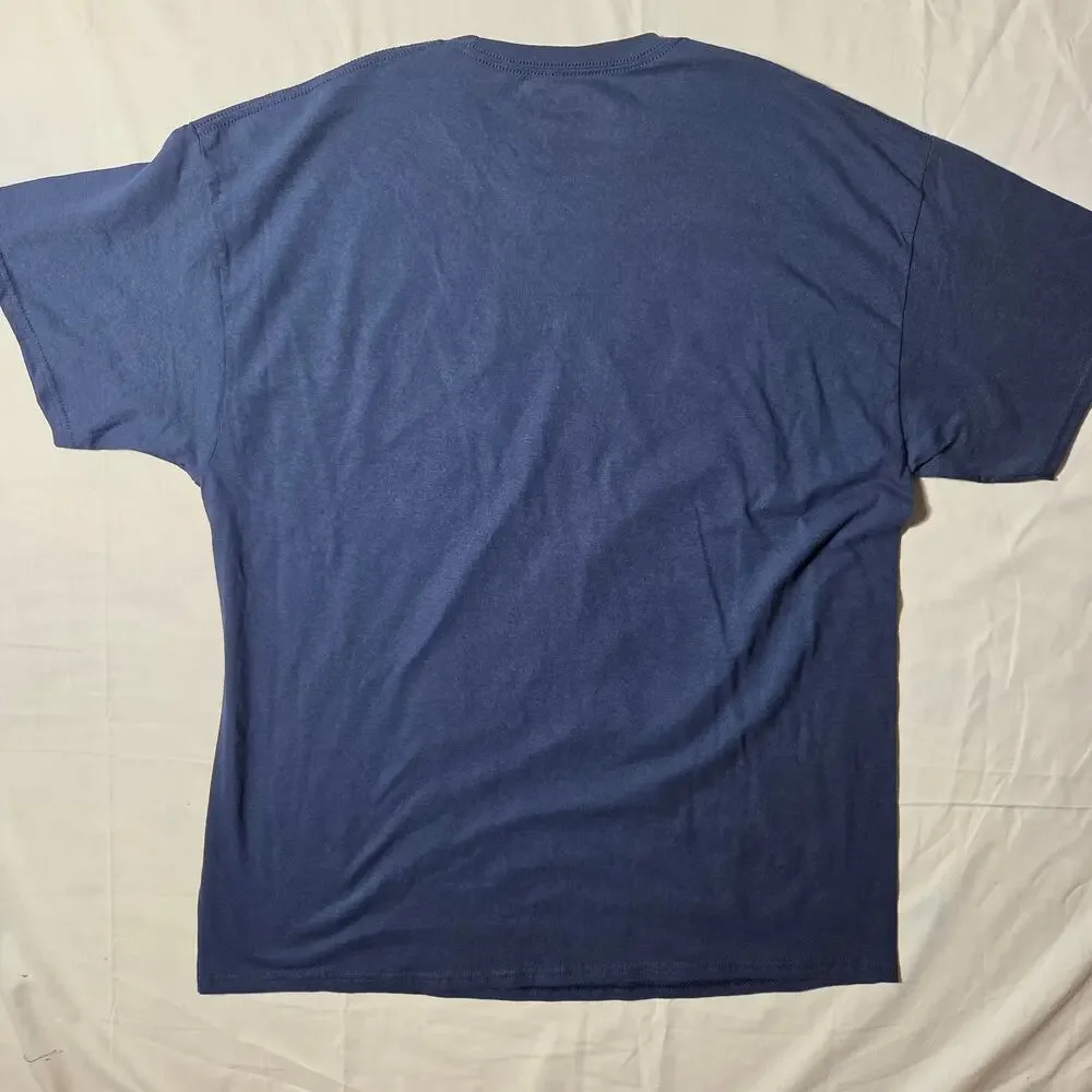 Marvel Spider-Man Graphic Tee Shirt - Men's XL Navy Blue Mad Engine 62